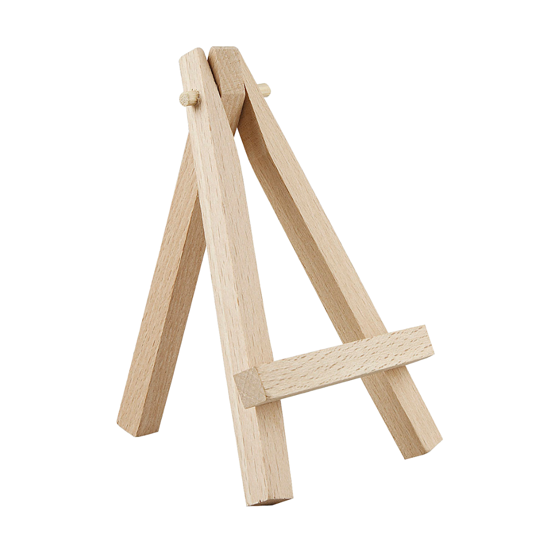 Houdertje voor tegeltjes - Houten ezel